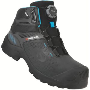 Heckel Sicherheitsschuhe MacCrossroad 3.0 High BOA, S3L, Stiefel, Kunststoffkappe, Narbenleder, Gr. 38