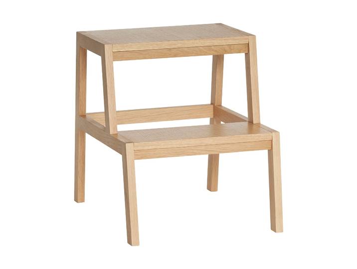 Hübsch Alp Hocker Eiche