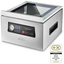 Solis Kammervakuumsystem, 350 Watt, 1.0 Bar Druck, Marinierfunktion