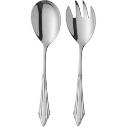 WMF Fächer Salatbesteck gross, Servierbesteck, Silber