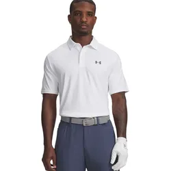Under Armour Polo Playoff 3.0, weiss/hellgrau