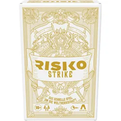 Hasbro Gaming Risiko Strike Karten- und Würfelspiel, strategisches Kartenspiel für 2 − 5 Spieler, 20 Min., Familie (Deutsch, 2 - 5 Spieler)