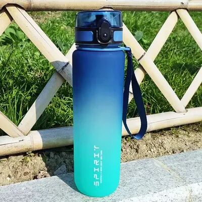 Universal Stock Active Flow Sports Water Bottle For Gym, Travel & Outdoor Hydration blue