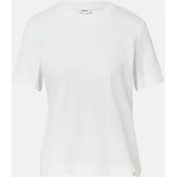 Cropped T-Shirt Weiß 40