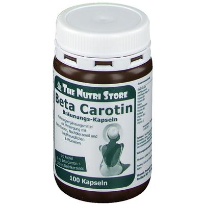 Beta Carotin 8 mg Bräunungskapseln 100 St Kapseln