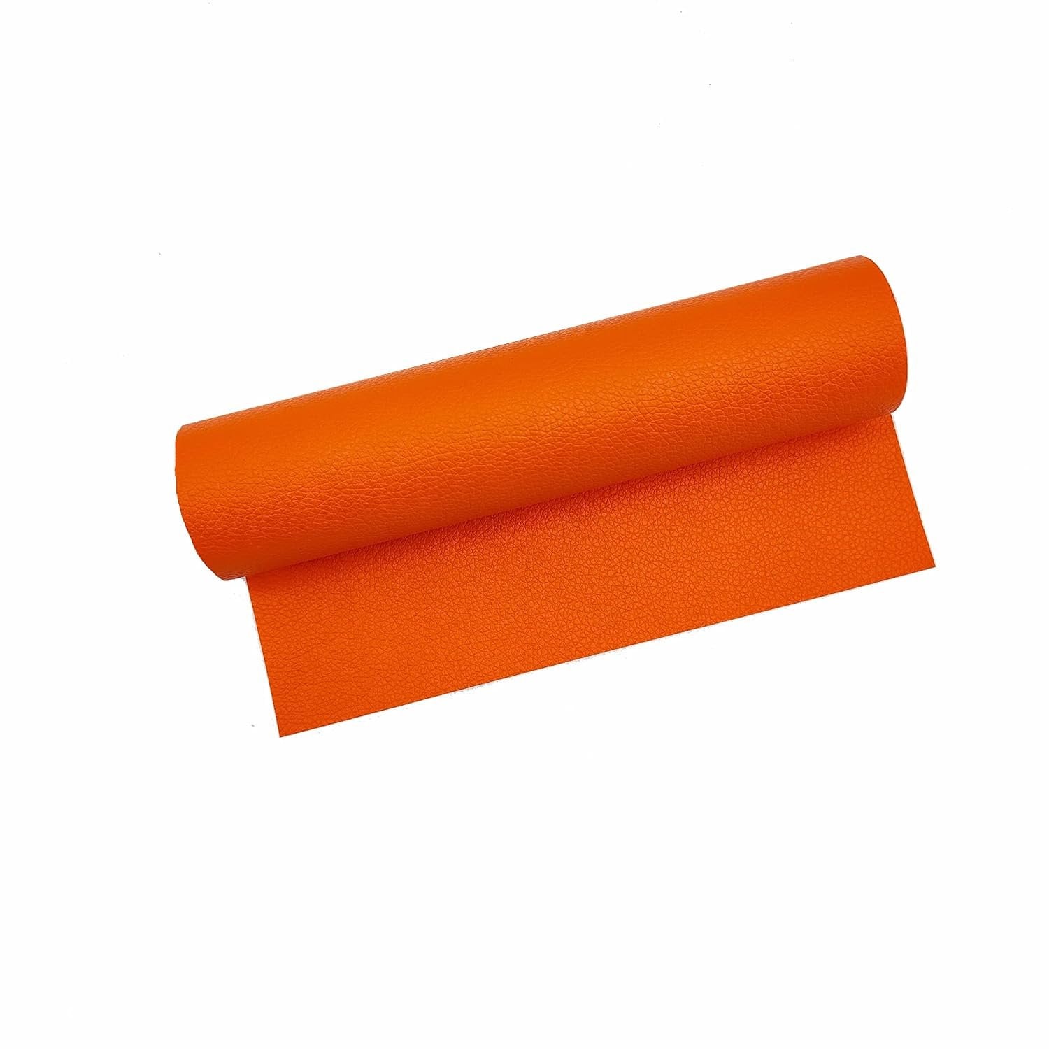 Vemera Lijmende leer patches - Oranje - 20 x 120 cm - voor reparaties van meubels en accessoires