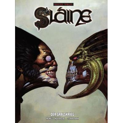 Sláine 10 - Der Gralskrieg, Gebundene Ausgabe von Pat Mills, Dantes Verlag, 978-3-946952-97-8