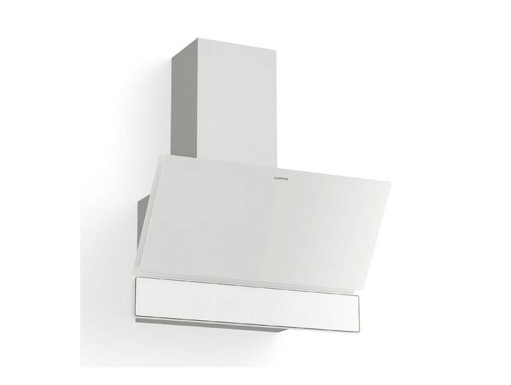 Klarstein Deckenhaube Velaire Angeled Dunstabzugshaube Head free Umluft Abluft Touch LED Weiss