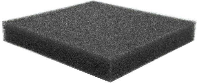 SPUGNA FILTRANTE NERA CARBONATA GRANA MEDIA 20 PPI PER FILTRO NEWA PRATICO 7000