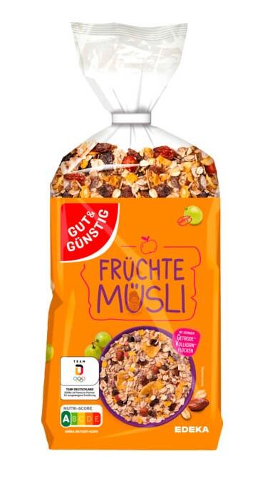 GUT&GÜNSTIG Früchte Müsli 1,0 kg 5958298000