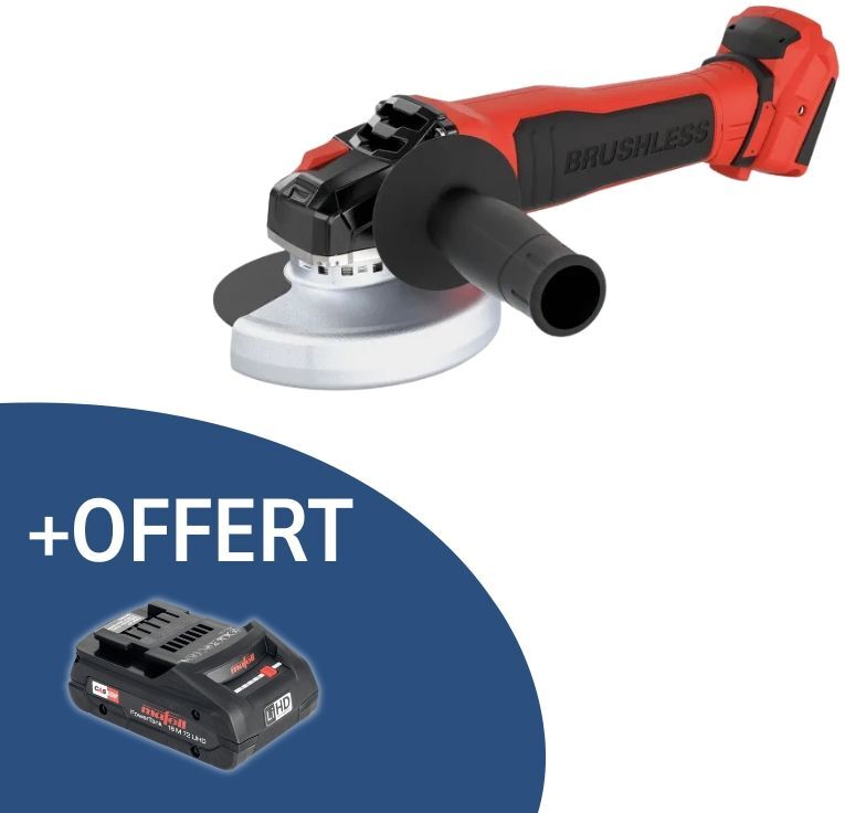 MAFELL Meuleuse 18V Ø 125 mm solo coffret MAX3 WS 125-18 - 91F102