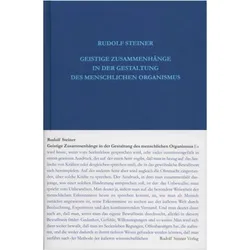 Steiner:Geistige Zusammenhänge in der G, Sachbücher von Rudolf Steiner