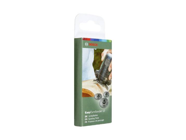 Bosch Schleifteller für EasyCurvSander ⌀ 4 cm 3 Stück
