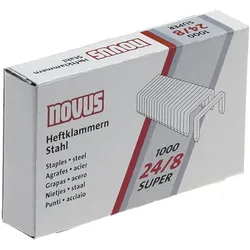 Novus, Büroklammer, nietjes 24/8 100 stuks (100x)