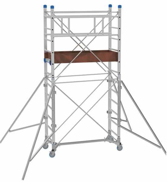 Marchetti Olympo - Trabattello professionale in alluminio - Modulare 4.60 m