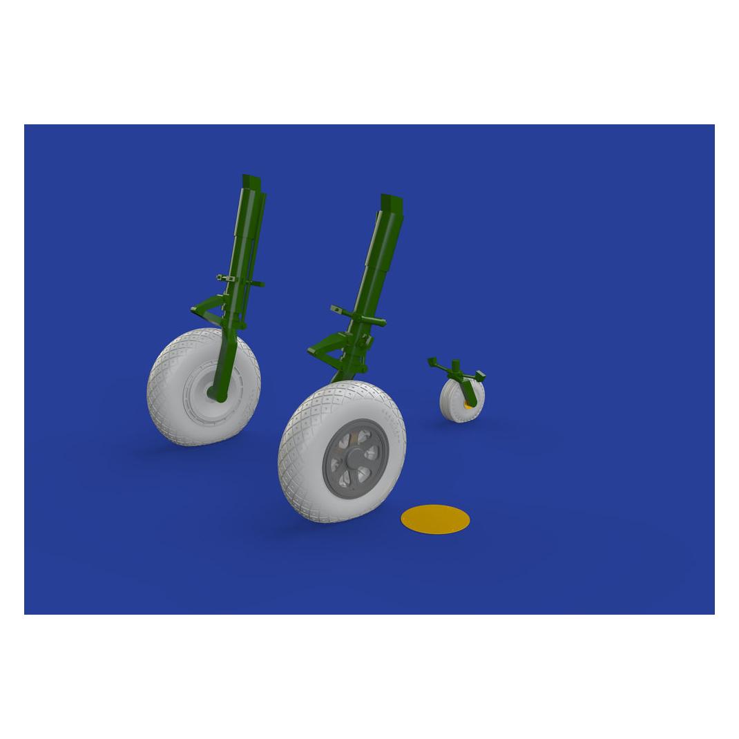 Eduard P-47D wheels for Hasagawa (632088)
