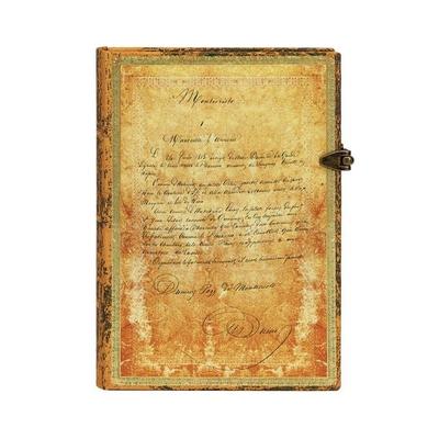 Hardcover Notizbuch Dumas’ 150. Todestag, Midi, Unliniert, Gebundene Ausgabe von Paperblanks, Paperblanks, 978-1-4397-6406-0