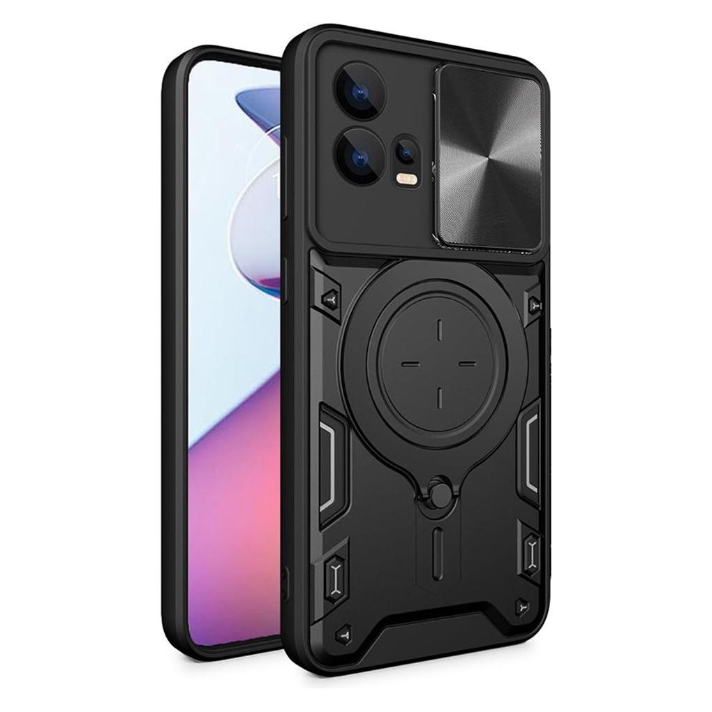Techsuit - CamGuard Pro - Motorola Moto G72 - Black (Motorola Moto G72) (56357017)