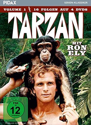 Charles S. Dubin - Tarzan, Vol. 1 / 16 Folgen der Kultserie mit Ron Ely (Pidax Serien-Klassiker) [4 DVDs] - Preis vom 14.10.2026 23:07:16 h