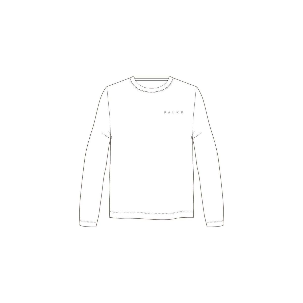 Falke Herren Training Langarmshirt white (2860) S 38779-2860-S