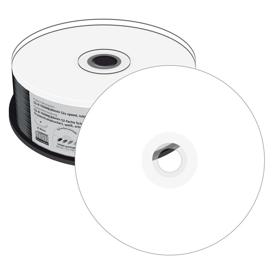MediaRange MR241, CD-R, 80min Cake25 (25x) (MR241)