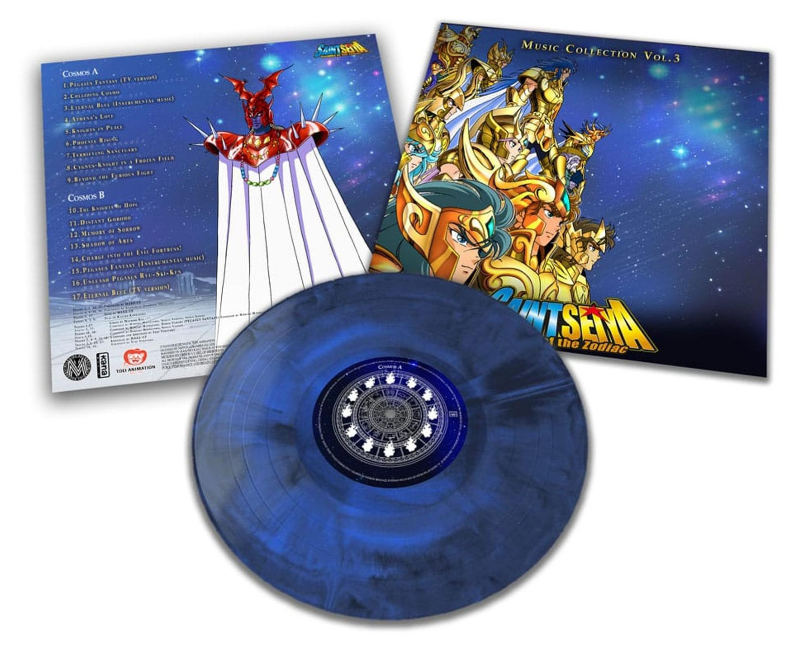 Plastoy Saint Seiya Muziekcollectie Vinyl Volume 3