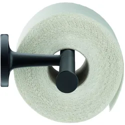Duravit, Toilettenpapierhalter, Papierrollenhalter STARCK T doppelt schwarz matt