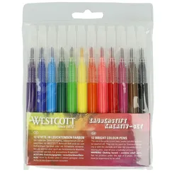 WESTCOTT Airbrush-Stifte Mehrfarbig 1.0 - 5.0 mm