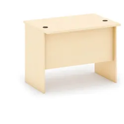 Büroschreibtisch MIRELLI, 100x80 cm, Birke