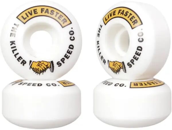 Killer Speed Co. Skateboard Rollen Killer Team Classic Pact 99A 4 Stk. (52mm - Weiß)