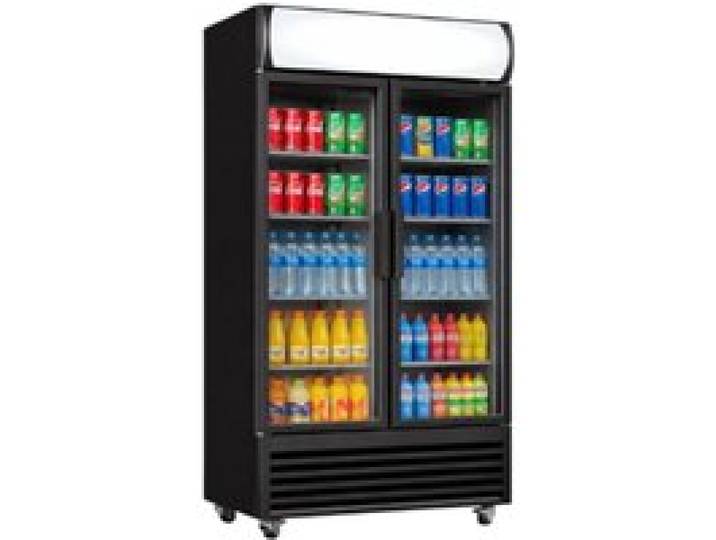 Armoire à boissons 2 portes - PESAGE MB - 730 L - Canopy lumineux - 1/+10°C - LED double vitrage