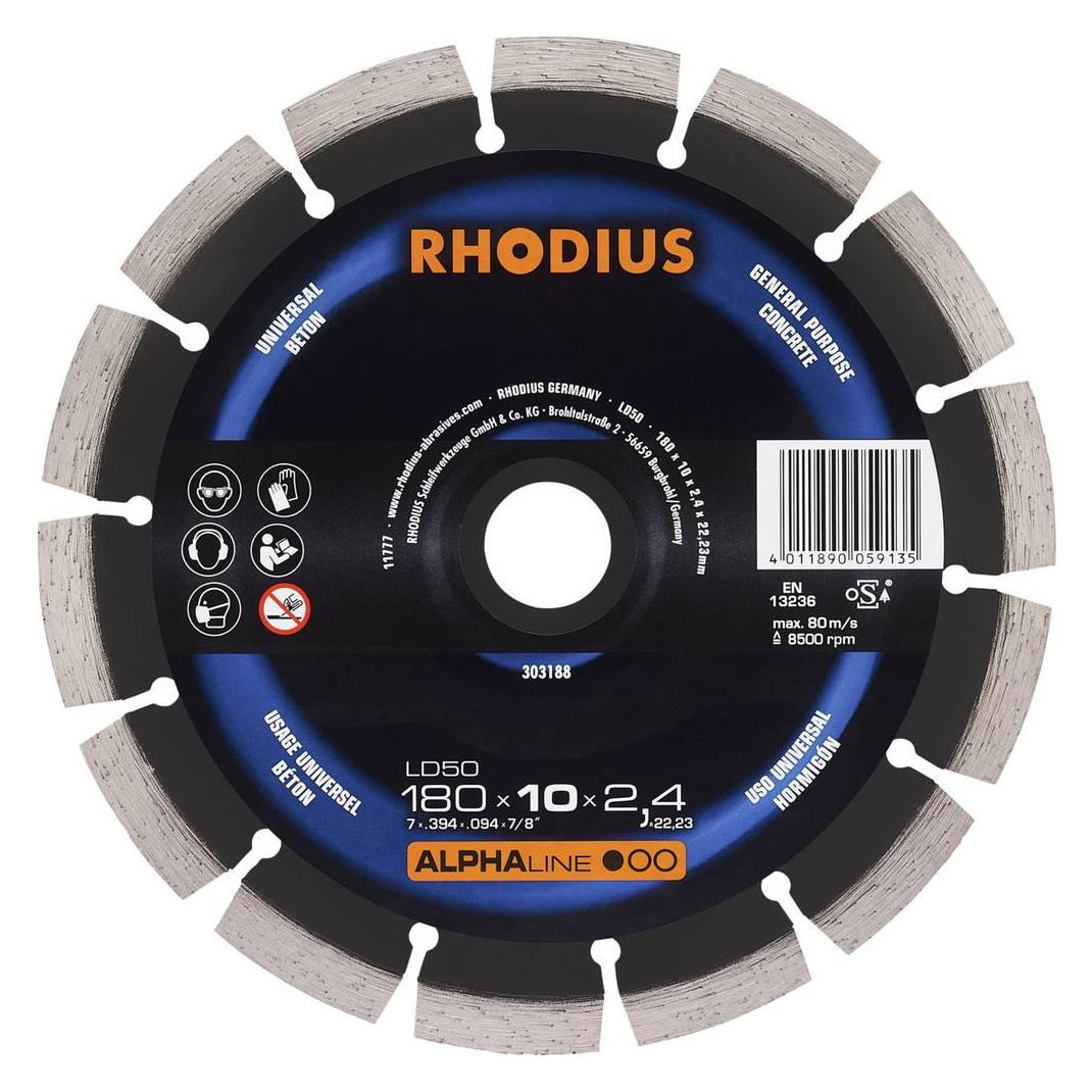 Rhodius Diamantklinge LD50 180mm (303188)