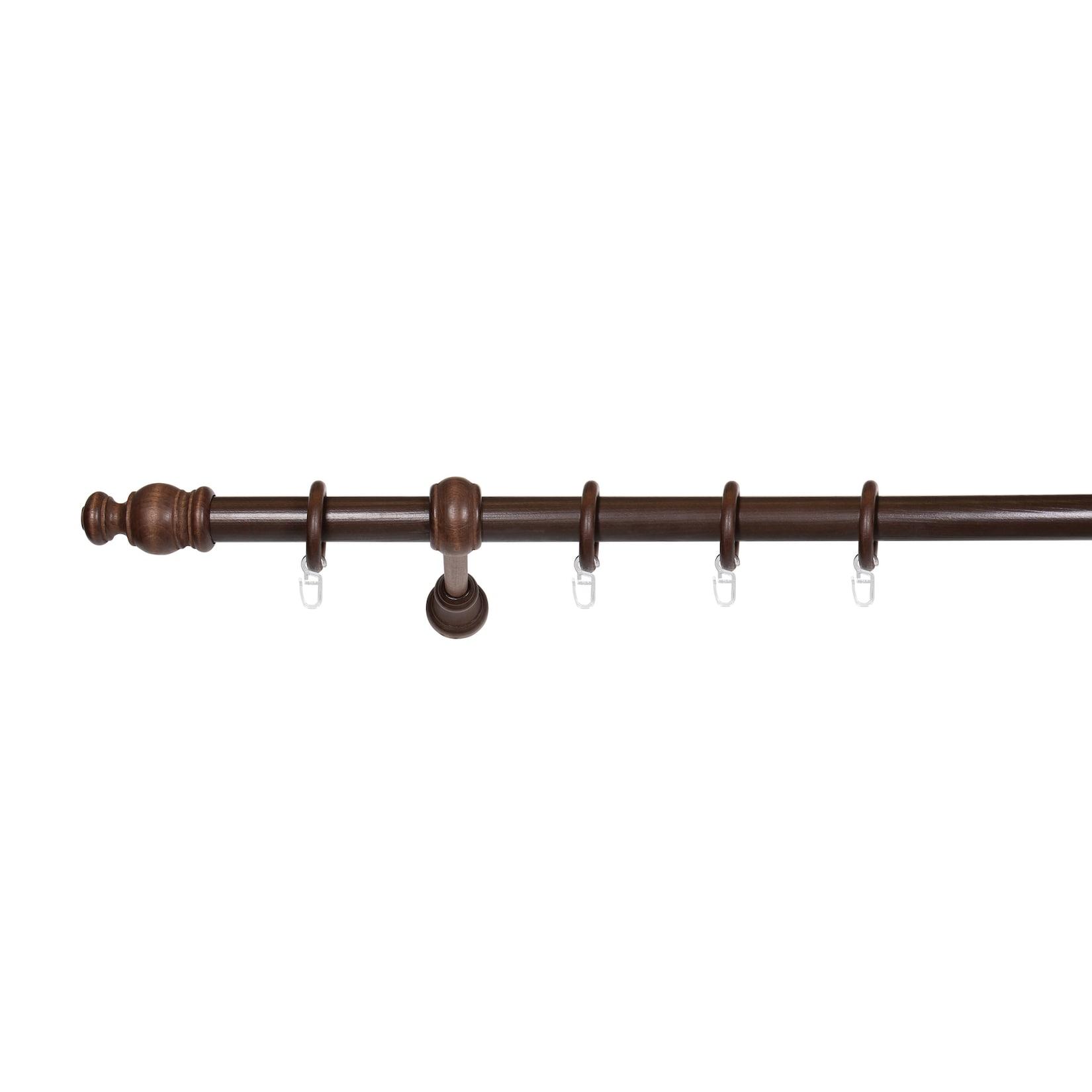 Kompl.Garn. mini Farbe: Nussbaum, Größe: 120 cm