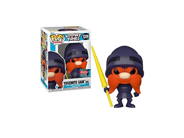 Funko Pop! Animatie: Looney Tunes - Yosemite Sam (Knight) (2022 Fall Convention Limited Edition) #1209 Vinyl figuur