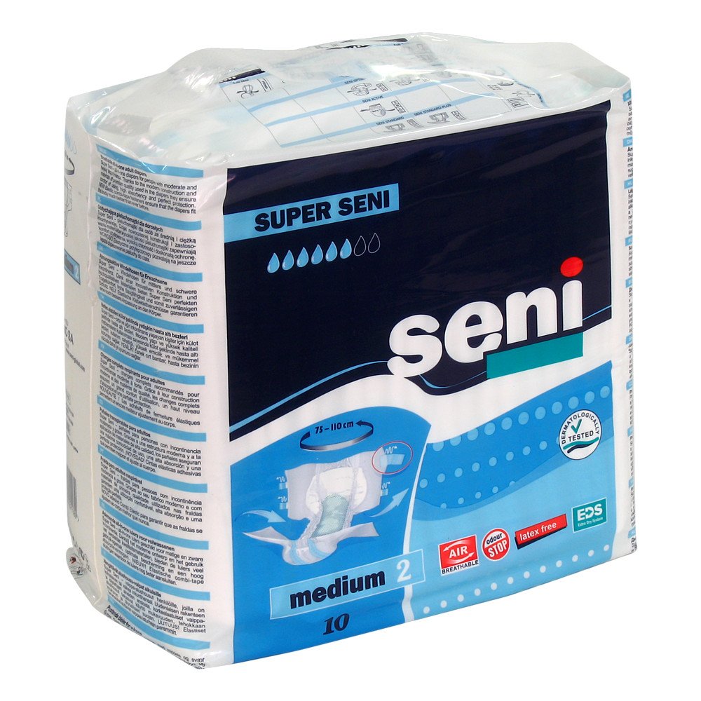 TZMO Deutschland GmbH Super Seni Größe 2 medium Windelhosen für Erwachsene 01405526