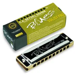 Seydel Blues Solist Pro D-Mundharmonika - Richter-Mundharmonika