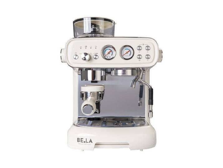 Berger & Lanz STK02BE Siebträger- Kaffeemaschine Beige