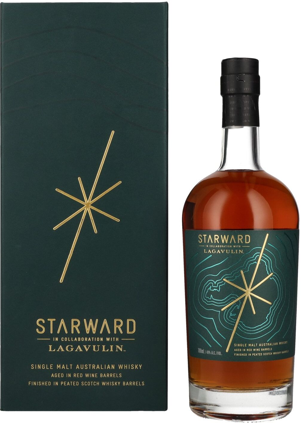 Starward Whisky Starward LAGAVULIN Single Malt Australian Whisky 48% Vol. 0,7l in Geschenkbox