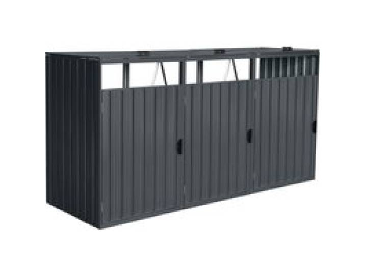 HOME DELUXE Abri-poubelle, CUBO (3 x 240 L)