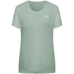 JACK WOLFSKIN Jack Wolfskin Damen T-Shirt TECH T W, Größe XL in Grün 2030