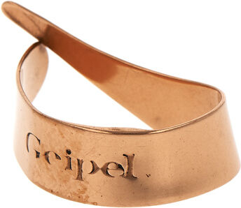Geipel Thumb Pick Bronze 5