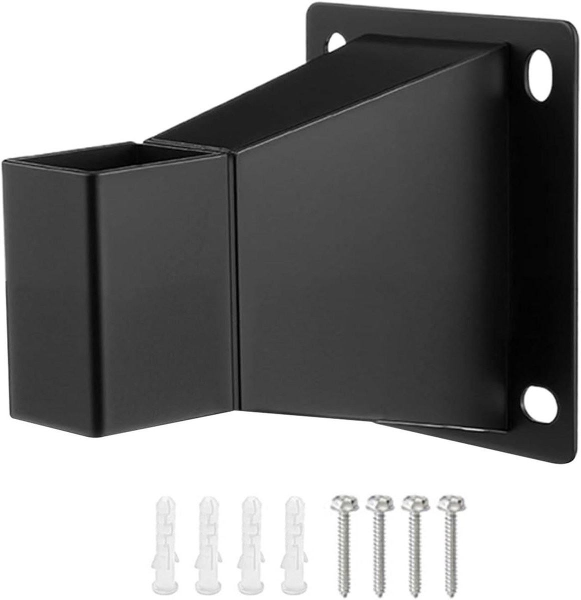 Zware Luifelsteun Bevestigingskit Muur Grijs - 20 x 15 cm