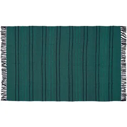 Hübsch, Decke, Tap Decke Grün (200 x 140 cm)
