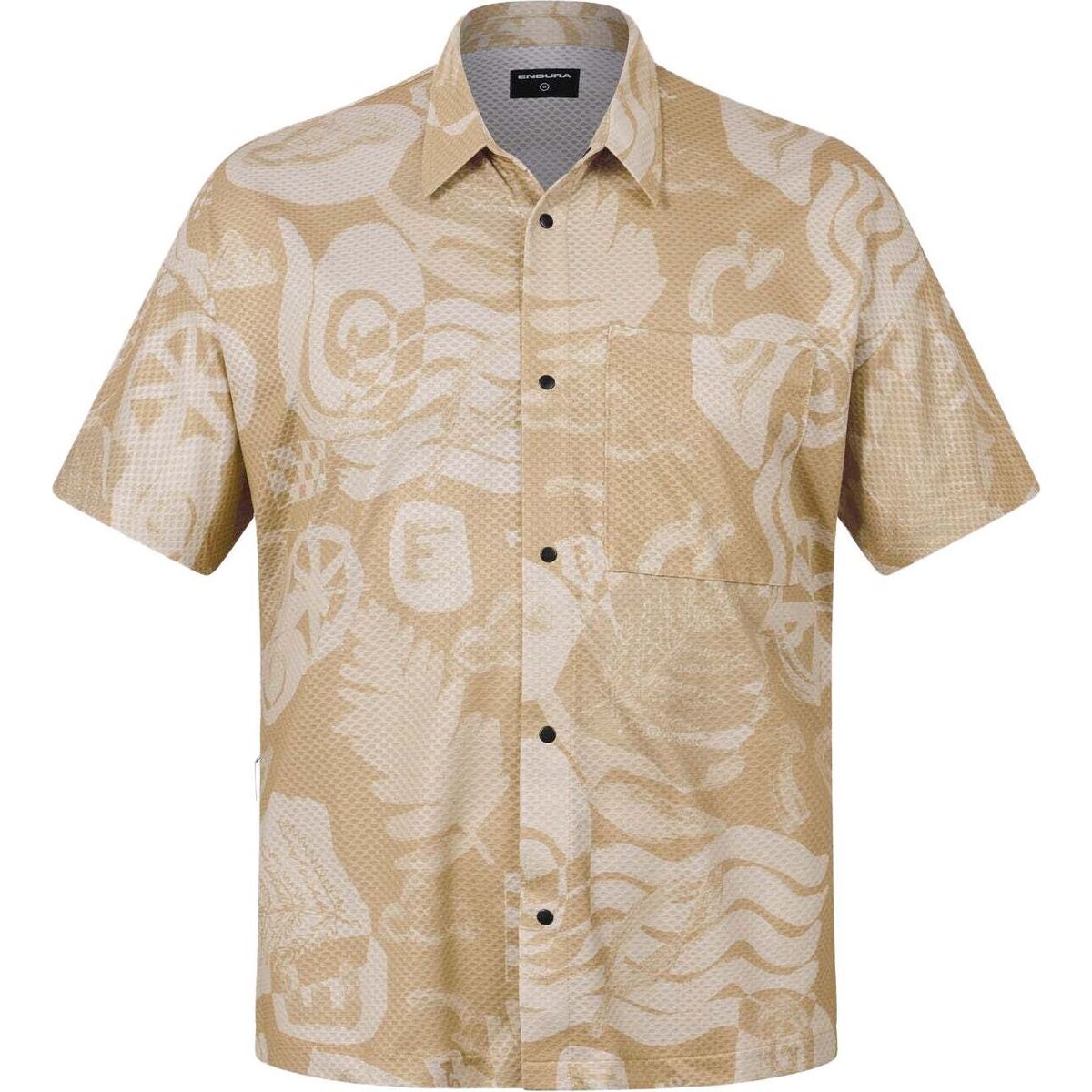 Endura Alltrack Ride Short Sleeve Resort Shirt aop sand L R-E3253-L-aop-sand