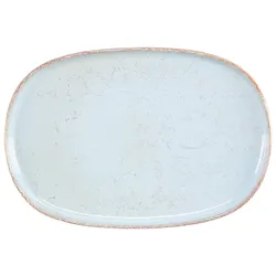 Servierplatte UNO (BHT 23x2,50x33 cm) - blau - BHT 23x2,50x33 cm