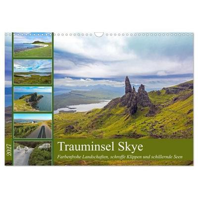 Trauminsel Skye (Wandkalender 2027 DIN A3 quer), CALVENDO Monatskalender