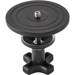 Libec Flat Base Adapter for 75mm/100mm Bowl Tripods (Stativadapter), Stativ Zubehör