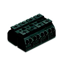 WAGO 862-534 Geräteanschlussklemme Federklemme Belegung: ohne PE-Gehäuse Kontakt Schwarz 200 St.