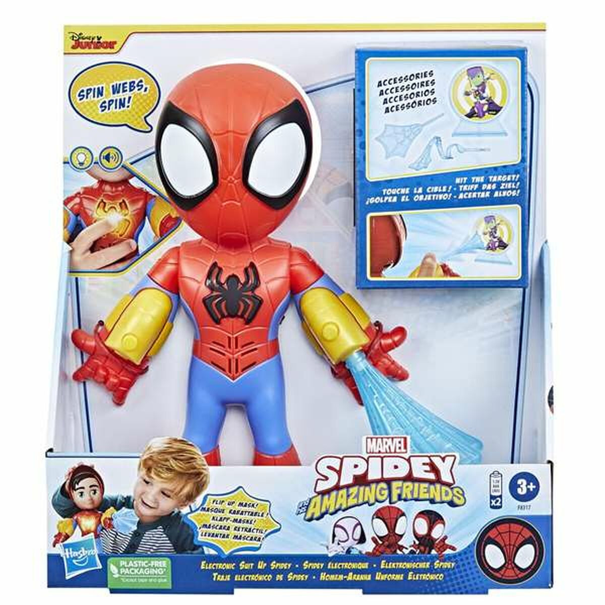 Hasbro Marvel F83175N00 Superhelden Figuren Set met 3 Rokken en Jurken