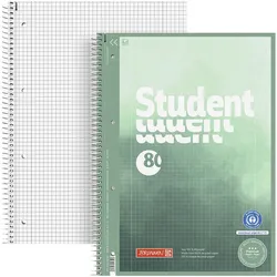 BRUNNEN Collegeblock Premium Student 28 DIN A4 kariert